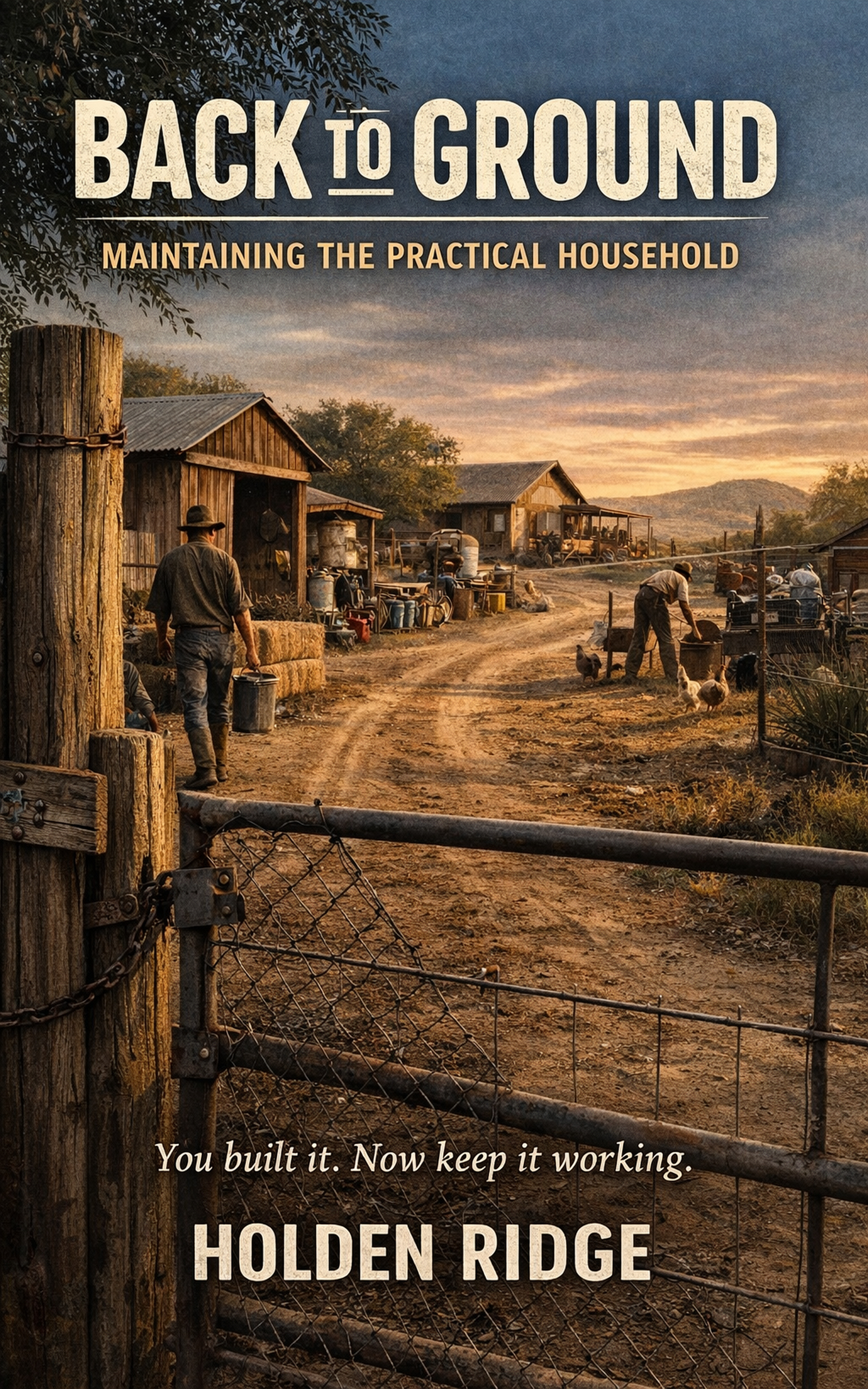 Back to Ground book three cover